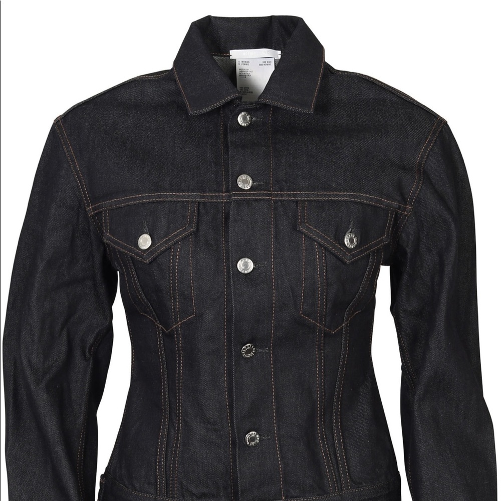 Helmut Lang Black Denim Jacket